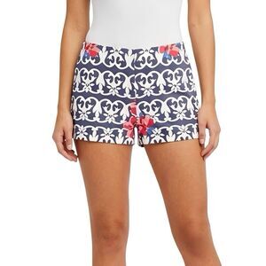 LOFT Floral Riviera Shorts Sz 8 Coastal Cowgirl Tropicalcore Cottagecore Boho